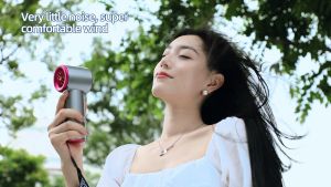 GOOJODOQ High Speed Mini kipas Strong Wind 100 Gear Wind Speed kipas angin Digital Display Adjustable Turbo kipas tangan untuk olahraga luar ruangan dan pendinginan cepat