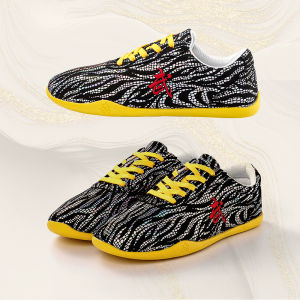 Martial Arts Shoes Mens Kids Training Tai Chi Shoes Womens Cowhide Sneaker Soft Tendon Bottom Racing Shoes Physical Examination Practice Shoes Men