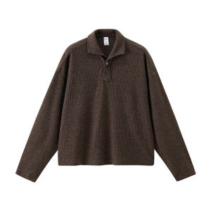 Áo Thun Polo Nam Tay Dài Dáng Rộng Phong Cách Mới Mùa Thu Áo Thun Nam Tay Dài Cổ Polo Một Mảnh Thường Ngày Thời Trang