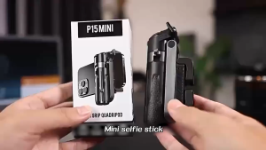 TNW T26 Mini Selfie Stick Tripod Portable Grip Phone Tripod with Wireless Bluetooth Remote for Phone