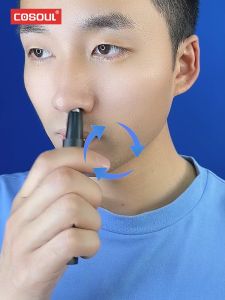 Nose hair trimmer metal alloy nose hair trimmer for men electric nose hair trimmer for man high quality nose shaver nose hair removal