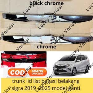 trunk lid list bagasi Calya Sigra 2019 2020 2022 2024 2025 model ganti