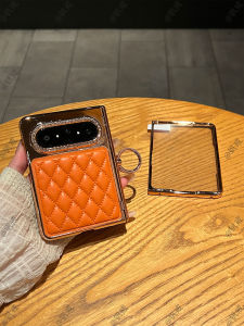 Fragrant Style Protective Phone Case With Diamond Ring Stand Integrated Cover