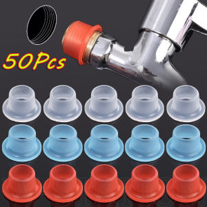 50 miếng đệm bịt kín bằng silicon chống rò rỉ vòi nước ống ppr van đầu cắm Vòng đệm ống có ren khóa bịt chống thấm