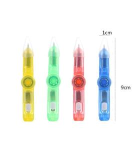 Bút Xoay Ngón Tay LED Phát Sáng Bút Bi Phát Sáng Đồ Chơi Giảm Stress Quà Tặng Cho Trẻ Em Đồ Chơi Xoay Sáng Tạo