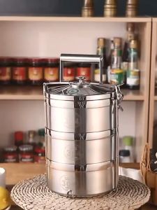 ❤️[Ready Stock]❤️ Kotak Makan Tengahari Berkualiti Tinggi 304 /SUS 304 High Quality Lunch Box 304