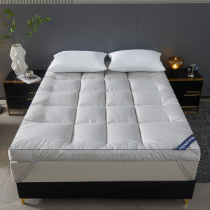 ฟองน้ำรองนอนใยถั่วเหลืองหนา 5-10 ซม. ผ้าฝ้าย ระบายอากาศได้ดี สไตล์เรียบง่ายหรูหรา ใช้ในห้องนอน ฤดูหนาว อบอุ่น ระบายความชื้นได้ดี