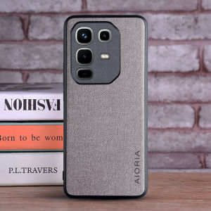Case for Infinix Note 50 4G Textile Leather Fashion Soft TPU Hard PC 3 In1 Material for Infinix Note 50 4G Case Funda Coqua