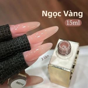 1 Chai Sơn Móng Tay Gel Ngọc Trai Dạng Nước 15ML Sơn Gel Bán Vĩnh Cửu Có Thể Tẩy Được Bằng Đèn UV/LED Dùng Để Trang Trí Móng