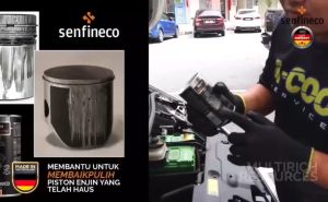 Senfineco 9971 Phụ Gia Nhớt Ô TÔ Cao Cấp Phủ Gốm Khôi Phục & Bảo Vệ Động Cơ Ceramol - Engine Protector Ceramol [300ml]