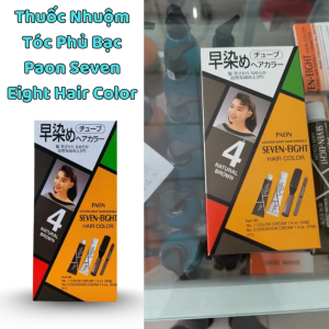 Thuốc Nhuộm Tóc Phủ Bạc Paon Seven Eight Hair Color Nhiều Màu Giúp phủ tóc bạc hiệu quả Chính Hãng.