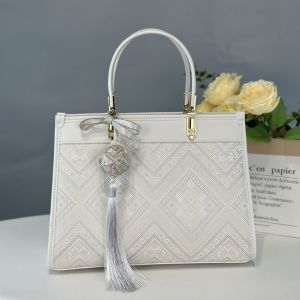 Elegant Ethnic Tapestry Handbag Crossbody Work Commute Bag Womens Versatile Shoulder Bag Woven Ultra-Soft Synthetic Leather