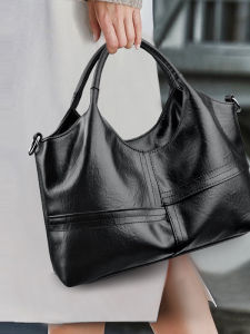 กระเป๋าถือหนังวัวแบบสะพายข้างสำหรับผู้หญิง สไตล์เกาหลี ปี 2025 กระเป๋าสะพายข้างแบบสะพายไหล่เดี่ยว กระเป๋าถือแบบลำลอง