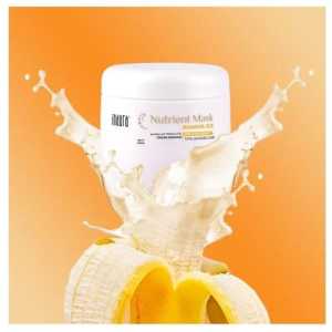 Inaura Nutrient Hair Mask Banana Ice 500ml / Masker Rambut / Masker Perwatan Rambut Rusak