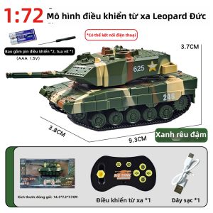 Xe Bọc thép Điện Điều Khiển Từ Xa Mô Phỏng Leopard Đức