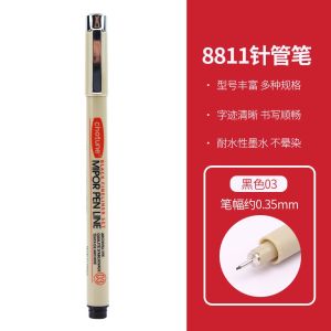 ปากกาตัดเส้น fineliner graphic brush คุณภาพดี กันน้ำ สีเข้ม คมชัด สวย ใช้ตัดเส้น วาดภาพ ครบทุกขนาด จับถนัด มืออาชีพใช้