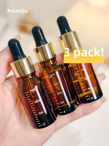 Glass Dropper Sub-Bottle Classy Light-Proof Essential Oil Essence Cosmetics Straw Bottle Liquid Blending Sample Empty Bottle