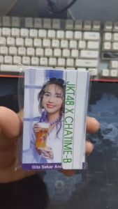 Chatime x JKT48 Photocard Edition Isi 25 Pcs Bolak-balik foto Member JKT48 New Era