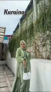 GAMIS PESTA MEWAH MUSLIM GAMIS WISUDA KONDANGAN KARAINA