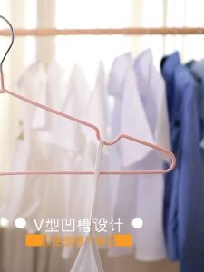 ไม้แขวนเสื้อเคลือบซีลีโคน ไม้แขวนเสื้อ ไม้แขวนเสื้อเคลือบซีลีโคนกันลื่น แข็งแรงทนทานใช้ได้ยาวนาน สีพาทเทลน่ารัก 2ขนาด ผู้ใหญ่40cm*20cm เด็ก30cm*18cm (10ชิ้น)