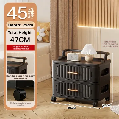 Slim Space Saving Drawer Storage Cabinet With Wheels