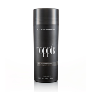 Toppik Hair Building Fibers for Thinning Hair - Black Instant Hair Thickening Natural Look