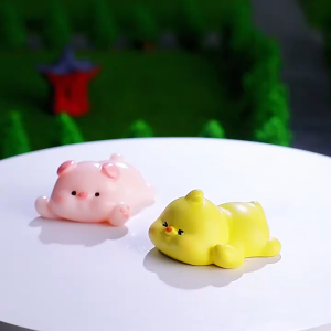 ONE SET - Ornamen Miniatur Tiduran Multi Motif Hewan DAKENA - Model Terbaru