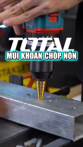Bộ mũi khoan chóp nón HSS 3 chi tiết TOTAL TACSD2031 4-32mm mũi khoan tháp chất liệu HSS tốc độ cao mũi khoan bậc thang