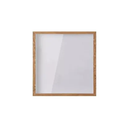 New Wall Mounted Travel Shadow Box Top Loading Transparent Ticket Shadow Box Square Simple Photo Frame Home Decor