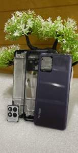 Vỏ điện thoại Realme 8i full bộ có luôn khay sim với kính camera sau