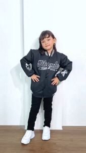 X-Urband Official - K062 X-Urband Kids Jaket Varsity Anak