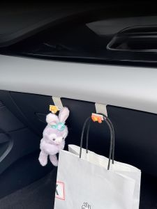 Diyuan Sea Seal 06DMI Car Interior Decorative Small Hook Hand Pull Tool Box Storage Hook ABS Material Clip Style Car Organizer