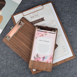 Hộp Đựng Tài Liệu Bằng Gỗ Sồi Đen Thực Tế Nhà Hàng Cà Phê Hộp Đựng Tài Liệu A4 Để Trưng Bày Bảng Vẽ Bảng Ghi Chú Hộp Đựng Tài Liệu