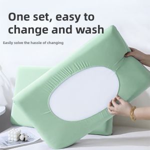 Magic Cool Feeling Soft LATEX Pillowcase Memory Pillow Universal Home Use New Model Single Polyester Fiber General Public