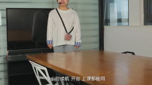 COD Speaker Pinggang Bluetooth Guru Tour Guide Portable Penguat Suara Mini Megaphone Cas Ulang S62