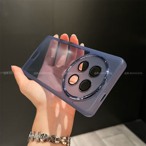 Honor X60 pro Metal Frame Phone Case Ultra-Thin Full-Coverage Transparent with Lens Film Anti-Fall Simple Protection Cover