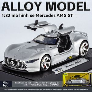 Xe Đua Siêu Xe Mercedes Hợp Kim Mô Phỏng Xe Đồ Chơi Chiến Binh Cậu Bé