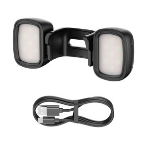 JJC | JJC Pocket 4 Magnetic LED Light for DJI Osmo Pocket 4 Accessories Rechargeable Selfie Vlog Auxiliary Fill Light Set 3 Color Mode