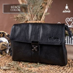 Tas selempang wanita bahan kulit sapi asli original branded anti air dan tahan api fashion cewek model kekinian terbaru
