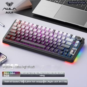 AULA | Wireless Bluetooth Three Mode Custom Gasket Mechanical Keyboard