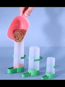 140ML Bird Feeders Drinker Automatic Bird Water Dispenser for Cage Pet Parrot Budgie Lovebirds Cockatiel Pigeon