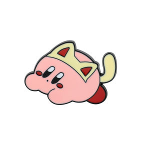 Bandai | Cute Kirby Enamel Pins Anime Cartoon Metal Lapel Badges Kawaii Brooches for Jacket Backpack Hat Game Fans Collectible Jewelry