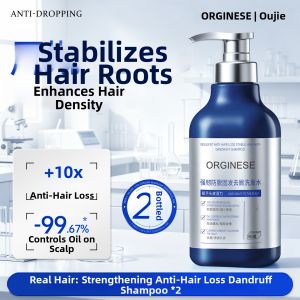 ORGINESE | Anti-Hair Loss Ginger Shampoo Dandruff Control Scalp Soothing Anti-Itchiness Hair Volumizing Strengthening