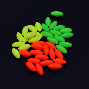 50 pcs foam float fish float fish line float space beans olive type fishing float fishing line accessories fishing supplies
