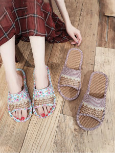 รองเท้าแตะพื้นยางระบายอากาศแบบลำลองสำหรับในบ้านสำหรับทั้งชายและหญิง รองเท้าแตะแบบสวมสบาย สวมใส่สบาย สไตล์ฤดูร้อน 2023