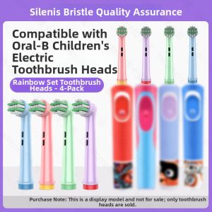 OralB Kids Electric Toothbrush Head D100/D100K/D103K Replacement Brush Head Childrens Oral Care Deep Cleaning Bristles