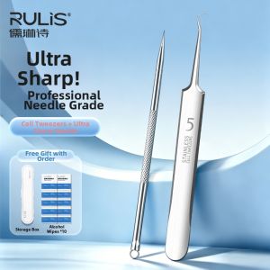 RULIS | High Precision Fine Tip Blackhead Remover Tweezers