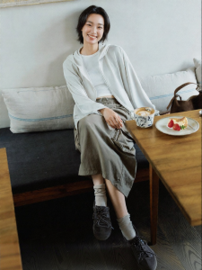 Gap | Embroidered Loose Hooded Sweatshirt