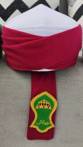 Peci Sorban 3 Tingkat Imamah Permanen Tinggal Pakai Khusus Anak-Anak