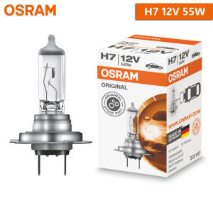 Osram | OSRAM H7 Halogen Bulbs H1 H3 H8 H4 H11 Standard Car Lamps H27 HIR2 9012 HB4 9006 HB3 9005 Fog Light Interior 3200K 12V 55W Auto